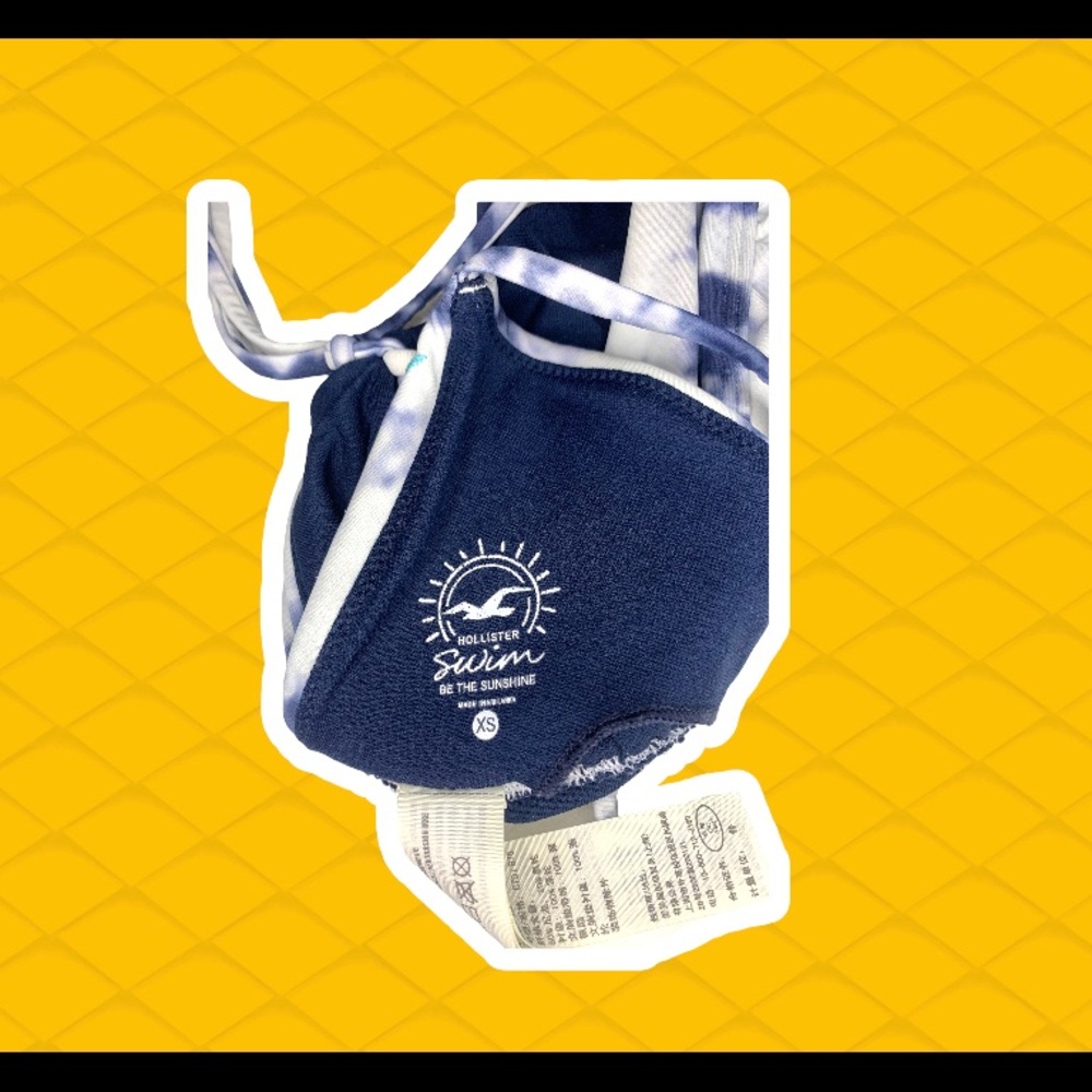𝙏𝙞𝙚-𝘿𝙞𝙚 𝙁𝙡𝙤𝙧𝙖𝙡 𝘾𝙧𝙤𝙨𝙨-𝙗𝙖𝙘𝙠 𝘽𝙞𝙠𝙞𝙣𝙞 𝙏𝙤𝙥 𝙓𝙎 - Picture 5 of 6
